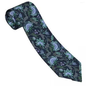 Bow Ties Floral Tie Retro Business Col Fashion Cool for Male Printed Col Collar Coldie Gift Idea