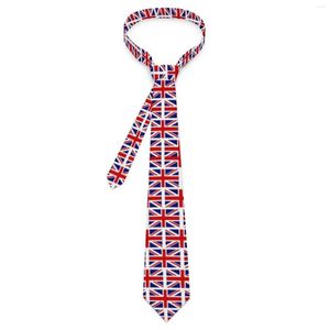Nœuds papillons pour hommes, drapeaux britanniques imprimés, col britannique, Vintage, Cool, graphique, fête Cosplay, accessoires de grande qualité