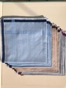 Pajaritas Venta de pañuelos clásicos de algodón puro para hombres Paquete de 12 Pañuelos de bolsillo ecológicos para caballeros Precio de calidad