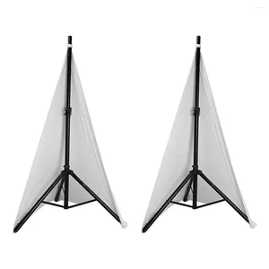 Bols Universal Dj Light Speaker Stand Cover Double Face Trépied Jupe Scrim Matériau Extensible 2Pcs