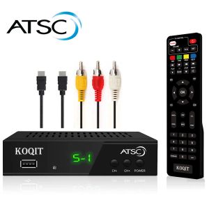 Boîte ATSC OTA Convertisseur numérique Box Box Antenne terrestre Récepteur TV DVR DVR pour télévision Box Smart Universal Remote USB Media Player