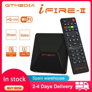 Box Hot Android TV Box GTMedia Ifire2 1080p H.265 WiFi Set Top Box Multimedia Player Internet Receiver TV Box Ship d'Espagne
