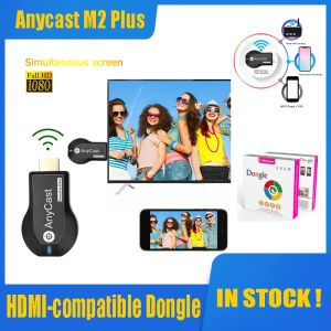 Box M2 Plus/M2 Pro TV Stick Wifi Receptor cualquier CUALQUIER DLNA AirPlay Mirror 1080p HDMicompatible Android ios Mirascreen Dongle