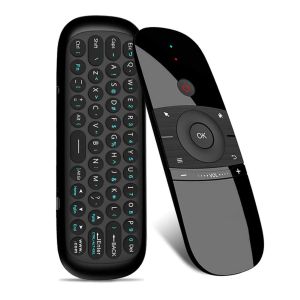 Box Mini Air Mouse W1 C120 Fly Air Mouse Wireless Keyboard Airmouse pour 9.0 8.1 Android TV Box / PC / TV Smart TV Portable Mini 2.4g