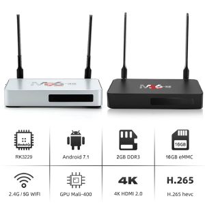 Box Set Top Box Genatech ATV3229Q Qualcomm Quad Core Cortexa7 Smart TV Box avec 3G / 4Glte 4K 1080p Video WiFi 2.4G 5G