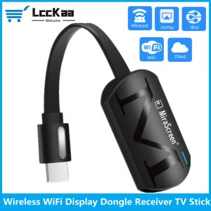 Box Wireless WiFi Affichage Récepteur TV TV Stick Mira Screen DlNA AirPlay HD Media Miracast TV Dongle 1080p pour la tablette de téléphone PC à HDTV