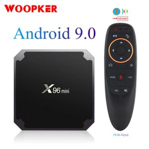 Box X96 Mini Smart TV Box Android 9.0 4K TV Box 1G 8 Go 2G 16 Go Media Player X96 AMLOGIC S905W Quad Core 2.4 GHz Set Top Top Top