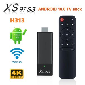 Boîte XS97 S3 Smart TV Set Set Top Box H313 Internet HDTV 4K HDR TV récepteur 2.4G 5.8G Wiless WiFi Android 10 Média Player