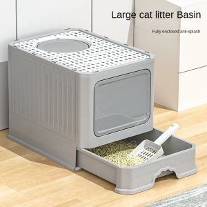 Boîtes à litière pour chats Extra Grand Cat toilet