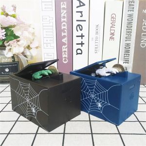 Boîtes nouvelles automatisées Scary Ghost Coin Box Kids Money Bank Thief Money Storage Case Toy Gift For Children Coin Funny Gifts Halloween