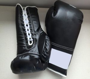 Boxing Glove Couleur rouge noir en stock Pu Kick Boxing Gants pour hommes Femmes Karate Muay Thai Guantes de Boxeo Fight MMA Sanda T2916767