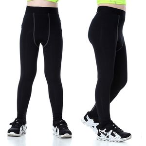 Collants de Compression pour garçon pantalons leggings d'exercice pantalons de sport d'entraînement pour bébé pantalons de survêtement pour enfants pantalons d'entraînement à séchage rapide pour garçons