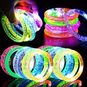 Bracelets 20pcs Stick LED Bracelets clignotants bracelet bracelet bracelet éclair