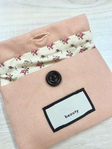 Brand Beauty Peigne avec sac à poussière pour maquillage Brosse à cheveux portable mini peigne rose cosmétique coiffure coiffure ou outilshq61