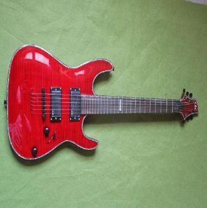 Guitarra clásica de marca Red Penetrating Body Design LTD H351NT Guitarra eléctrica de 24 trastes 4861143