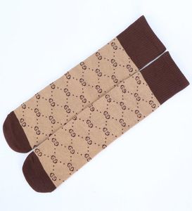 Calcetines con letras para niños de diseñador de marca, calcetines informales para niños y niñas, calcetines hasta la rodilla tejidos de algodón para niños A37221793520