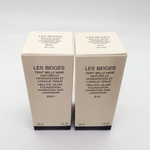 Marca LES BEIGES Healthy Glow Foundation Hidratación BD01 B10 maquillaje Liquid Foundation 30ml 1fl.oz Makeup Face Gel Envío rápido y gratuito