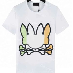 Marca Camiseta para hombre Skull Bunny Pattern Top Algodón O-cuello Manga corta Estampado Ghost Rabbit Polo Animal Print camisetas para mujeres personalizadas impresas camisetas pop al por mayor M