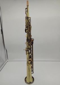 Marca MFC Soprano Saxofon Reference 54 Simulación de cobre antiguo Bflat Sax Sax R54 Boquilla de la caja de bronce REEDS NECK1094566