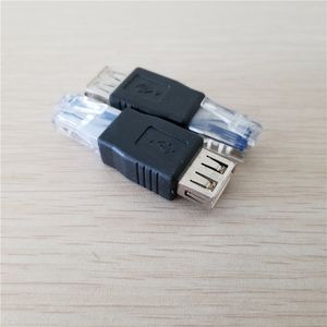 Tout nouvel adaptateur de connecteur USB femelle A vers ETHERNET RJ45 pour PC