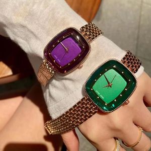 Montres de marque femmes dames fille cristal cygne Style acier métal bande Quartz luxe montre-bracelet SW50
