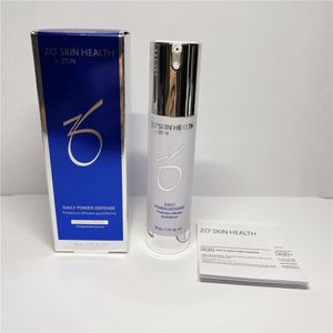 Marque Zo Skin Health Daily Power Defense 50 ml Crème réparatrice de texture 1,7 oz Soins de la peau Sérum pour le visage Bouteille bleue Lotion Cosmétiques Expédition rapide