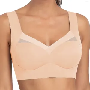 BRAS 1 PIÈCES Soutien-gorge en dentelle Plus Taille Femmes Sous-vêtements Bralette Crop Top Sexy Femme Grand Push Up Sports respirants