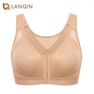 Bras Couverture complète Posture Ferme avant Bra X Back Fire Soutien gratuit Plus taille non rembourrée pour les femmes Correcteur