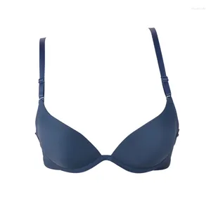 Soutien-gorge Mozhini Marron Blanc Noir Couleur Double Petit Sein Super Push Up Soutien-Gorge Jeune Étudiante Fille Soutien Poitrine Sexy Brassière Belle