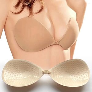 Soutien-gorge Silicone Poitrine Autocollants Soulever Soutien-Gorge Nude Auto-Adhésif Invisible Push Pad Sexy Bretelles Coutures Mamelon Couverture Bralette