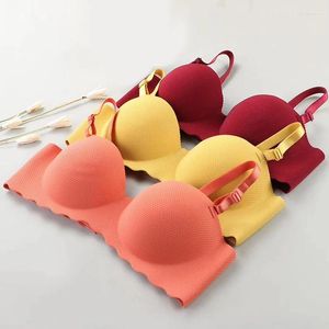 Bras Summer One Piece Underwear Color Color Brewable Women Bralette Lingerie Push up Push Up Tube Top Japonais