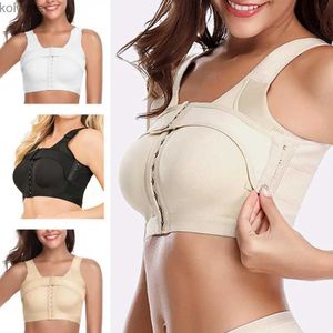 Soutiens-gorge Femmes avant soutien-gorge mammaire Implant stabilisateur post-chirurgie sous-vêtements de Compression chirurgicale Augmentation mammaire Bralette YQ240203