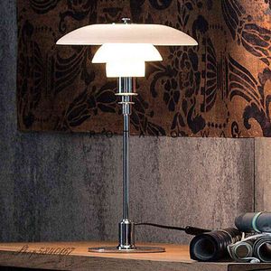Lámpara de mesa de latón, lámpara moderna de lujo al lado de la sala de estar, decoración del hogar, lámparas de dormitorio, Base de oro negro cromado, lámpara de mesa de Metal H220423