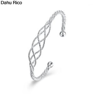 Brazaletes Pulseras couleur argent Simple De Marque Aksesuar amitié nigériane Dahu Rico bracelets bracelet