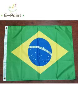 Brazil National Country Flag 35ft 90cm150cm Banner de poliéster Decoración Flying Home Garden Flag7471084