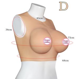 Forma de seno Formas de senos falsos grandes Tetas de copa D Tetas de silicona realistas para mujeres para travestis Drag Queen Shemale Crossdress Petos 230426