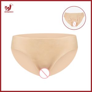 Forme mammaire KUMIHO Gays Pussy Pantalon Réaliste Silicone Culotte Sexy Faux Vagin Forme Crossdresser Transgenre Transexuel Drag Queen Cosplay 230703