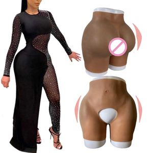 Forma de seno Silicona Butt Artificial Hip Shaper Bragas acolchadas Silicio Nalgas Almohadillas Ropa interior Mujer africana Talla grande Forma Desgaste 230920