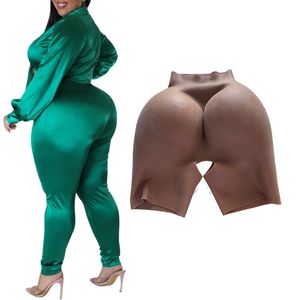 Forma del seno Tamaño Xxl Talla grande Mujer africana Forma natural Silicona Caderas y nalgas grandes Que realzan el espesor Pantalones Corsés Elástico suave 231101