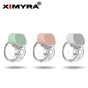 Breastpumps XIMYRA S9 Electric Silent Wearable Breastpump Wireless Portable s Milk ctor 231010
