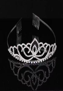 Coiffes de mariée Tiaras Couronnes avec strass de bijoux Pageant Protage Protage Performance Crystal Wedding Tiaras Accessoires 2818446