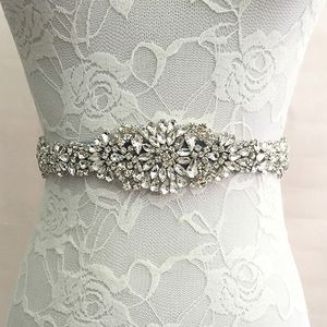 Ceinture de mariée mariage princesse strass ceinture fille fleur demoiselle d'honneur robe accessoires ruban multicolore SW51