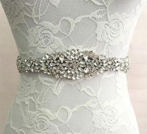 Faja nupcial boda princesa cinturón de diamantes de imitación niña flor vestido de dama de honor accesorios cinta multicolor SW519266319