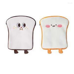 Maletines Cute Toast Tablet Sleeves Cover 10.2 10.5 11inch Plush Organizer Bag Laptop