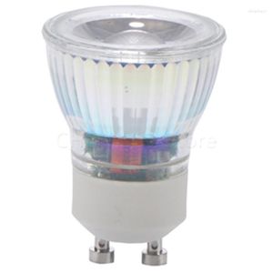 Ampoule Spot LED lumineuse 12V 220V 5W MR11 COB 35mm Diamètre Dimmable Chaud/Froid Blanc GU10 Mini Projecteur