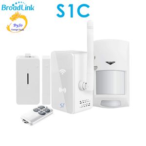 Broadlink S1C S1 SmartONE PIR Sensor de puerta de movimiento, Kit de seguridad de alarma de automatización del hogar inteligente Wifi Control remoto a través de IOS Android