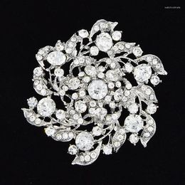 Broches DHL FEDEX EXPRESS vente en gros cristal clair mariage bouquet de mariée broches