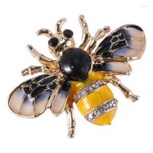 Broches BUMBE BUMBE BEE CRISTAL BROOCH PIN Costume Insignia Fiesta de joyería Moda