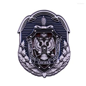 Broches FSB russie, médaille du Service de sécurité fédéral, écusson du KGB soviétique, Badge de bouclier