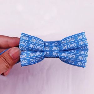 Broches JW.ORG Bowties Blue Bow Tie Pour Hommes Cadeaux